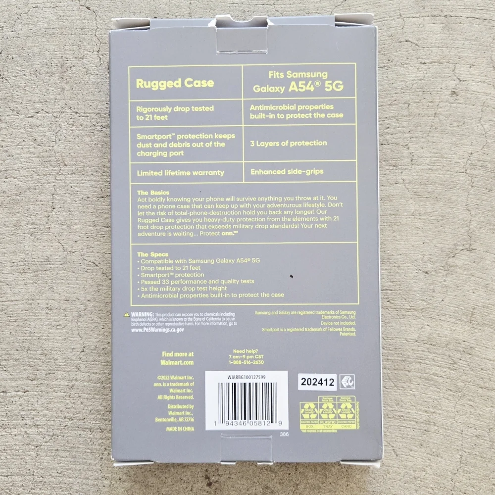 protectonn. Rugged Case SAMSUNG A54 5G Phone Case NWT